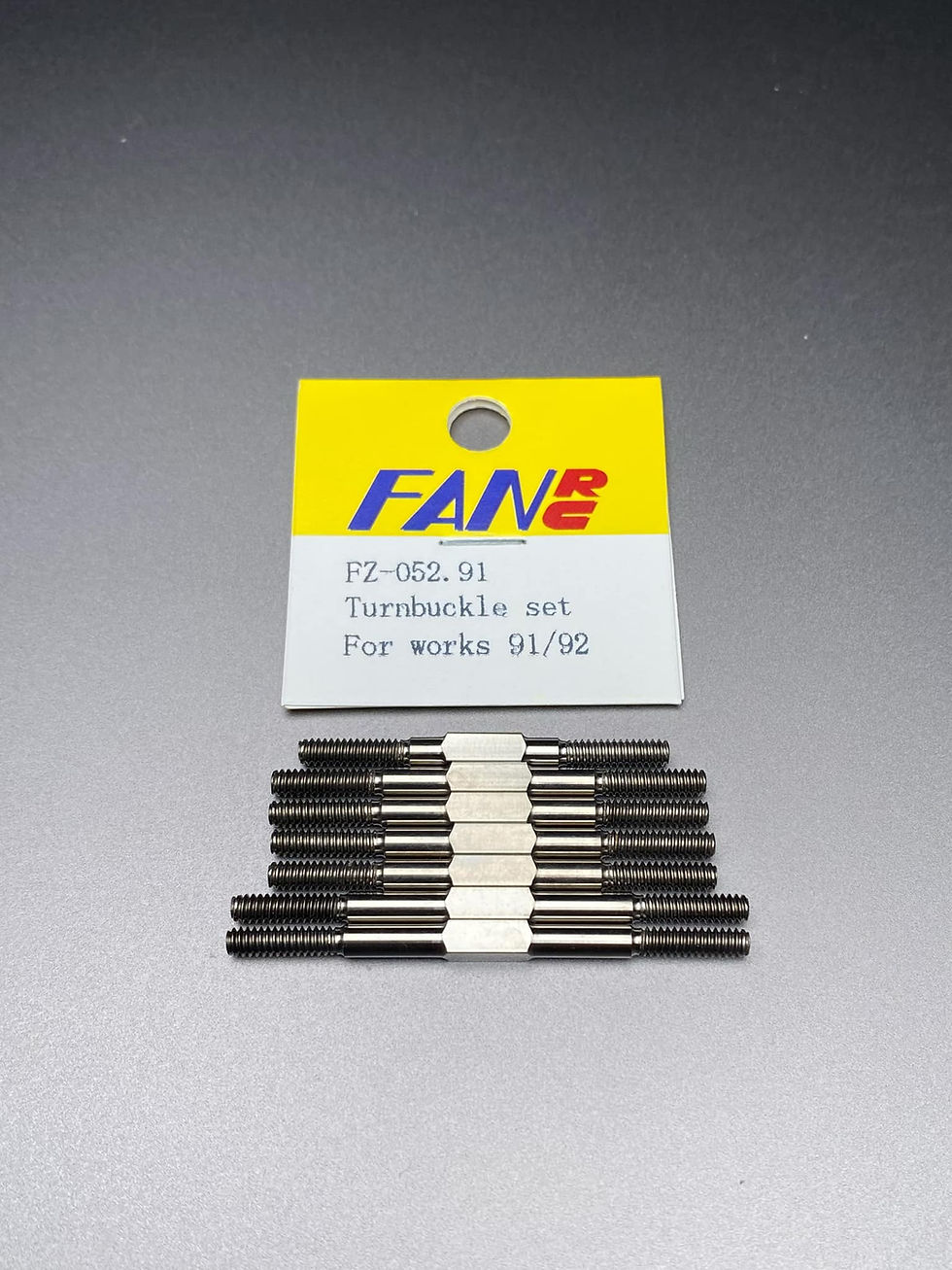 FanRC Titanium Turnbuckle Set Fits Yokomo 91 92 YZ10 FZ-052.91