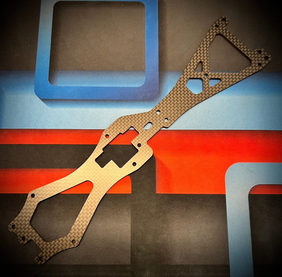 RRP RMP Carbon Top Deck Fits Yokomo YMP RRP-002RMP