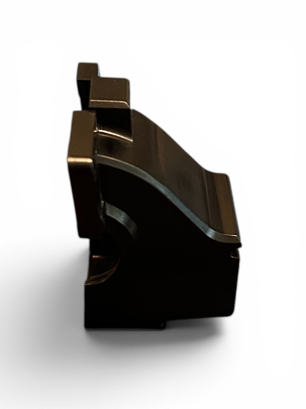 Thumbnail: Moto Obscura Kyosho Lazer Front Bulkhead (Black) RRP-138XG