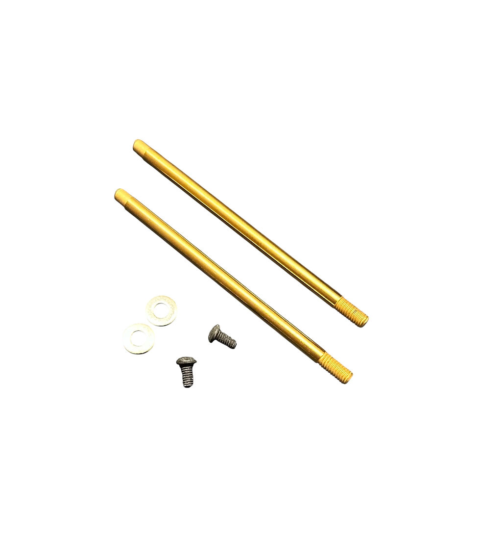 Team Associated 3x35mm Shock Shafts (V2), TiN (2) ASC91623