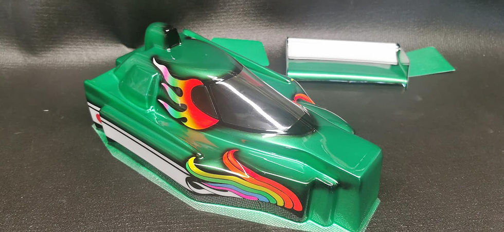 Yokomo 870C Painted Body & Wing Masami 89 Worlds Theme RRP
