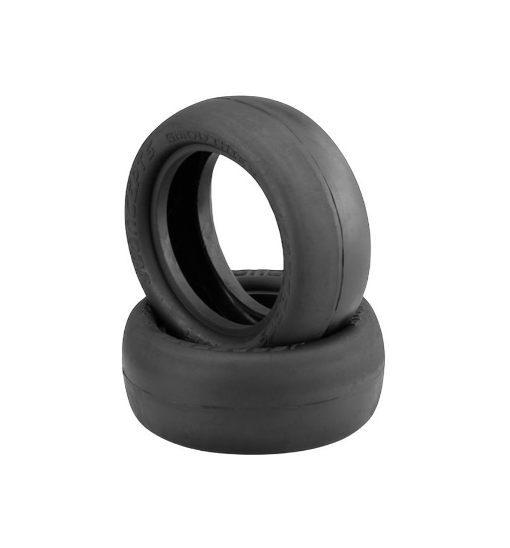 JConcepts Smoothie 2 Tires - 2.2" 4wd Buggy Fronts (Silver) 4019-06