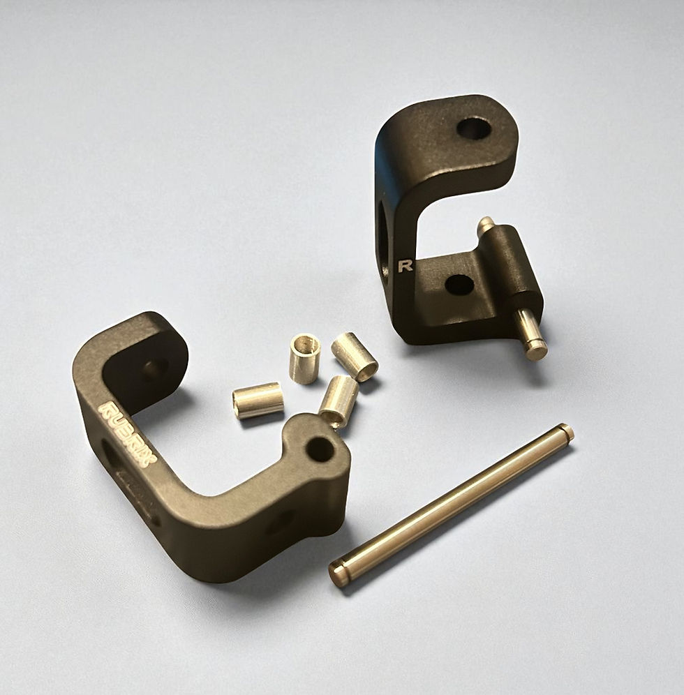 Thumbnail: RRP 5° Degree Aluminum C-Hub Set (Dunbar Mod) RX4E YZ10 RRP-084XG