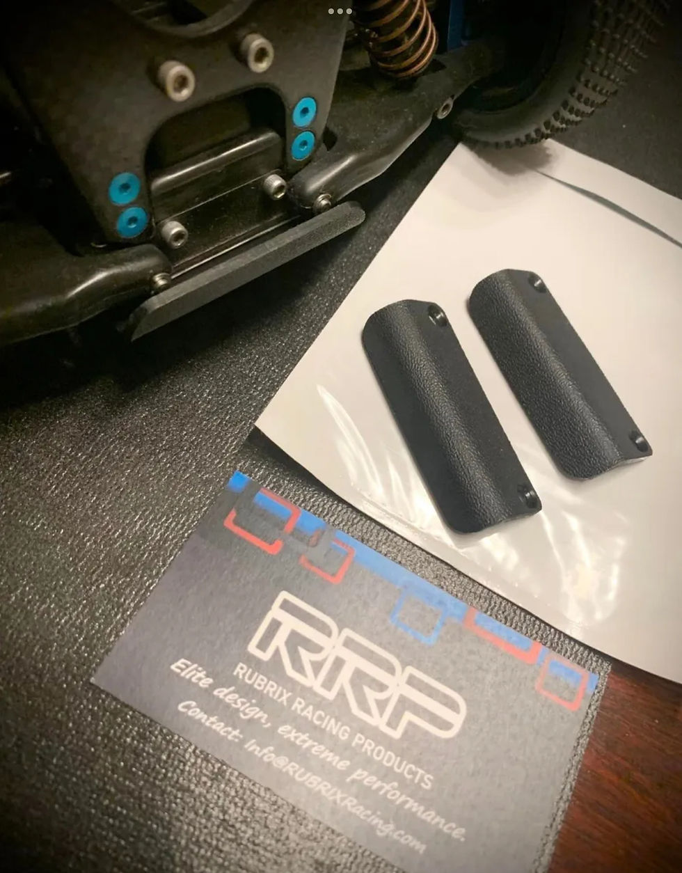 Yokomo 94 95 97 YZ10 93WCS Front Bumper Black Kytex 100 0.93 Thick RRP-001YZ