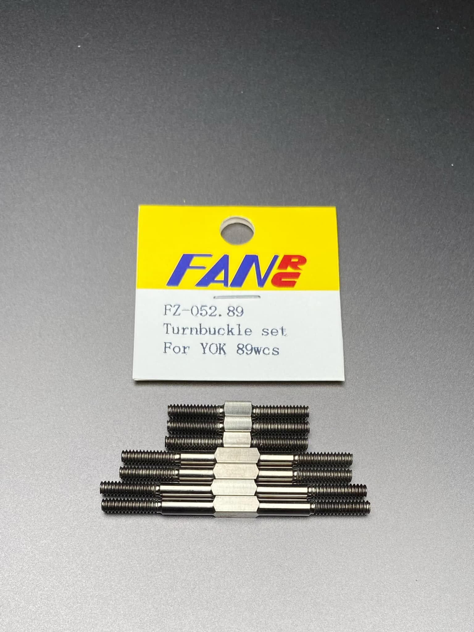 FanRC Titanium Turnbuckle Set Fits Yokomo 89WCS YZ10 FZ-052.89