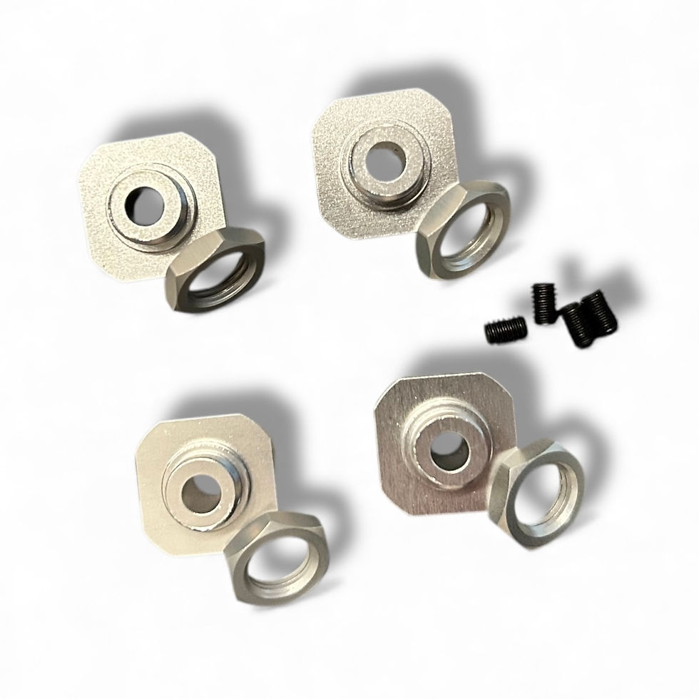Thumbnail: RRP RXD Wheel Adapters (Silver) YZ10 RRP-075XGS
