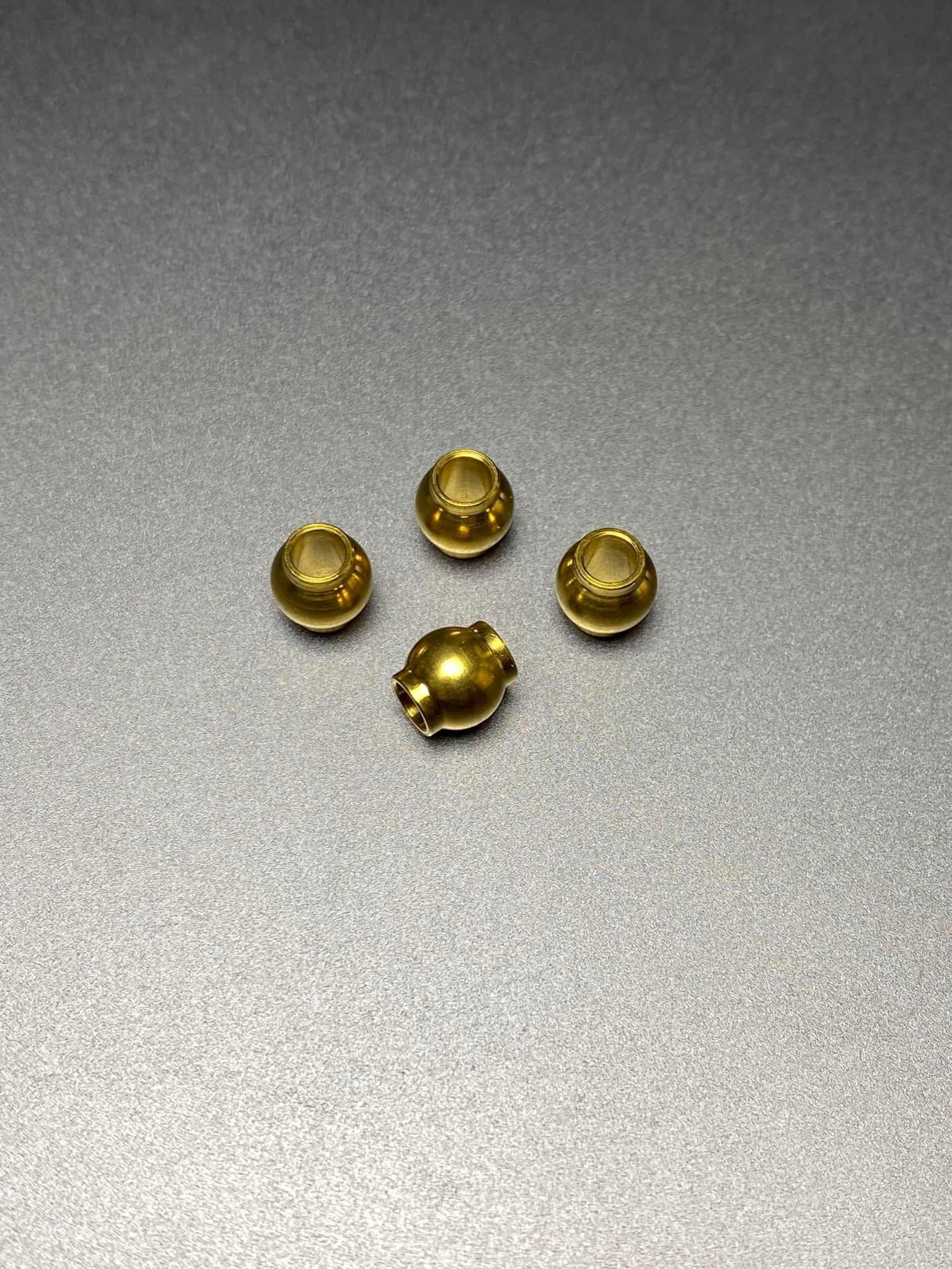 FanRC Ti 5.8 Short Ball Gold Studs Fits Yokomo 91 92 Works YZ10 FZ-0501G