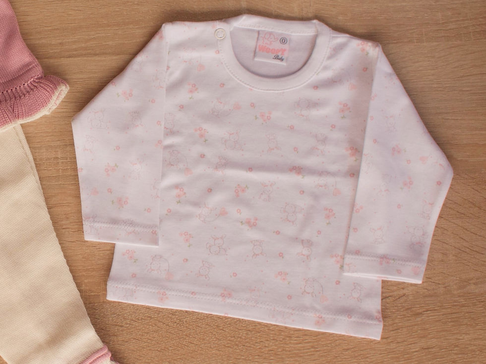 Miniatura: Conjunto Dulce Conejita Palo de Rosa 