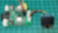 OLED display when turned on