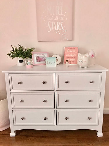 Girls Bedroom Pink Dresser