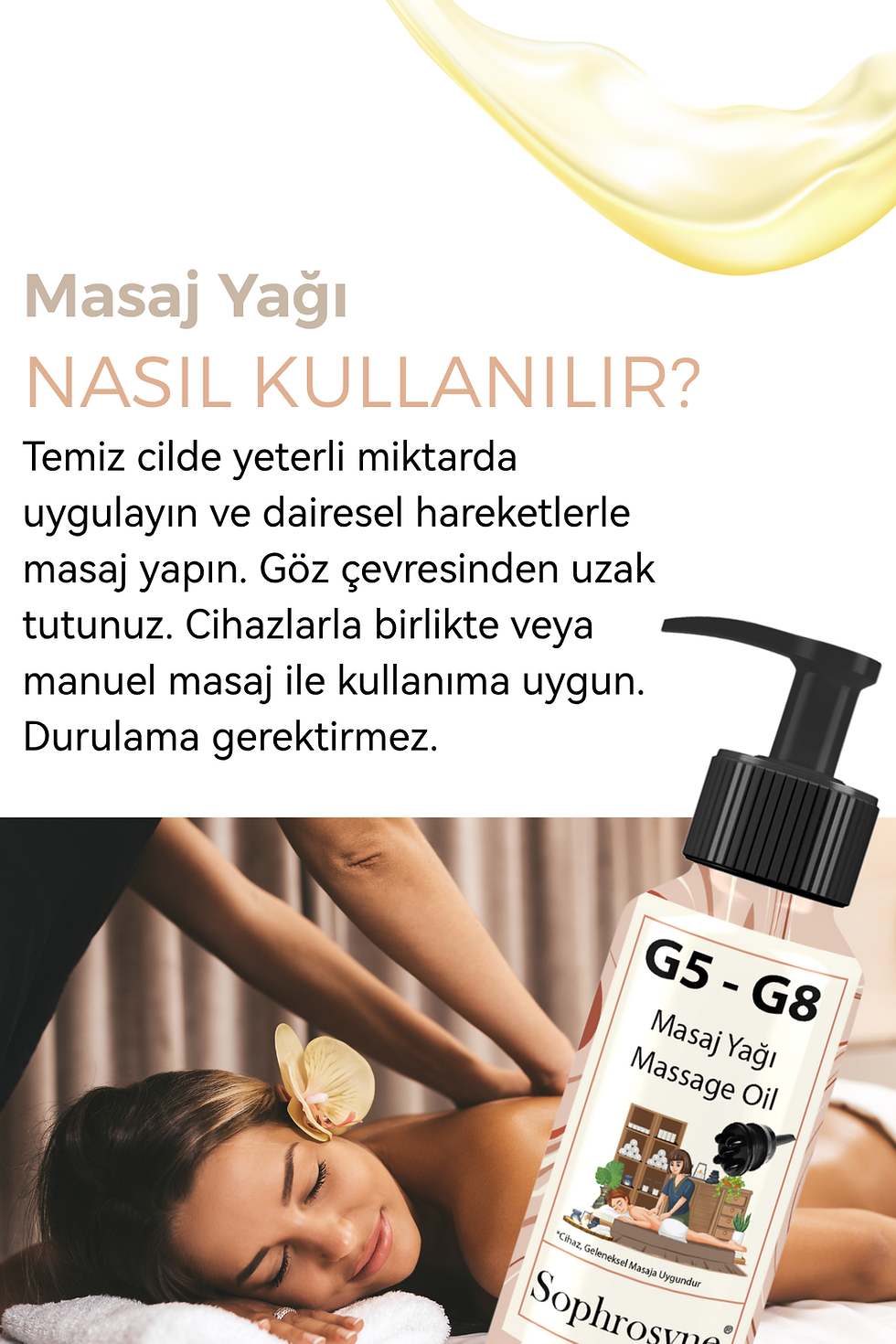 Küçük resim: G5 - G8 Cihazı Masaj Yağı