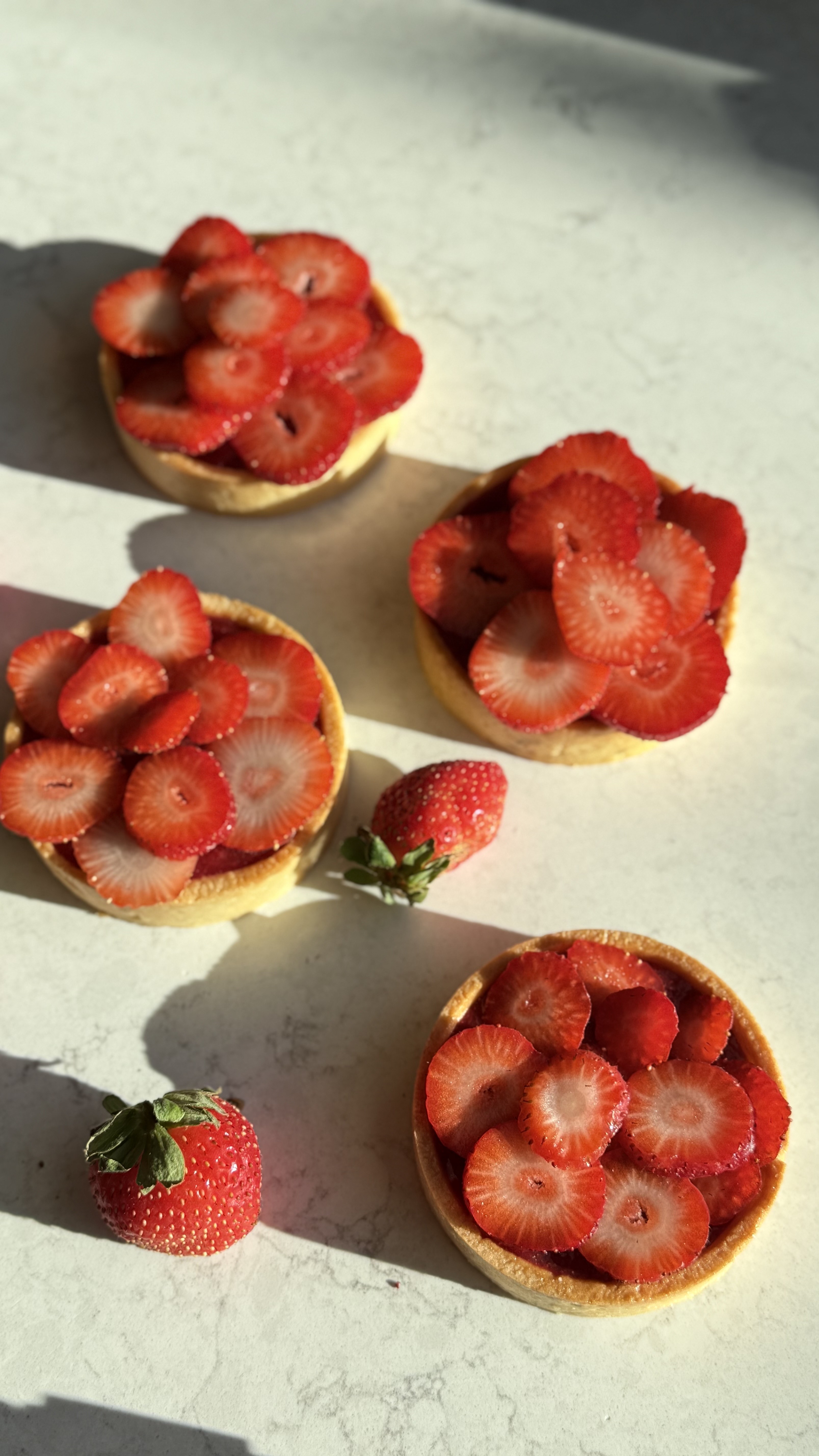 Arranged Food and Objects