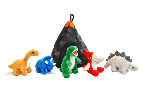 dinosaur volcano house