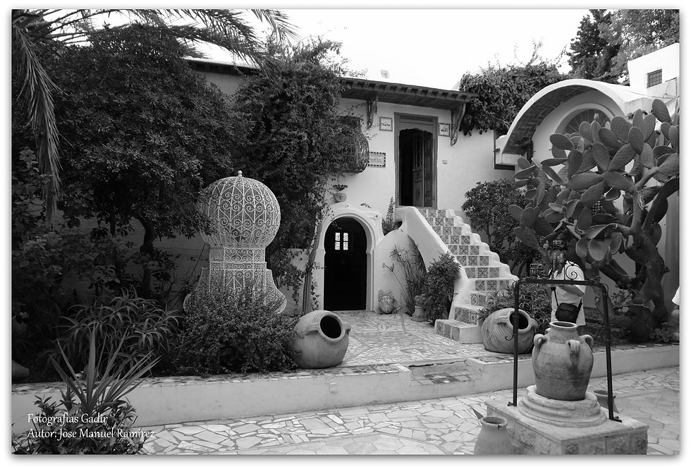 Fotografia de casas de Tunez