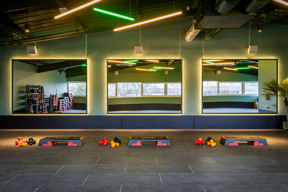 Fitness studio at Hurlands Paddle Club