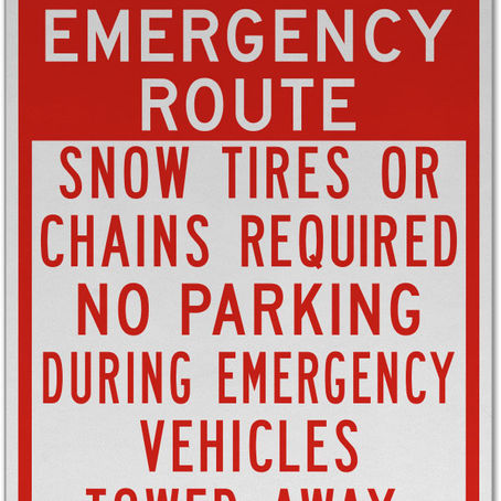 Snow Emergency Route