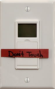 elock switch guard for digital timer