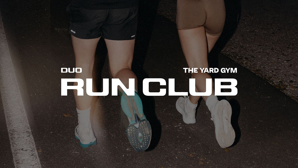DUO x The Yard Gym Run Club