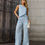 Miniatura: Conjunto de cropped e calça