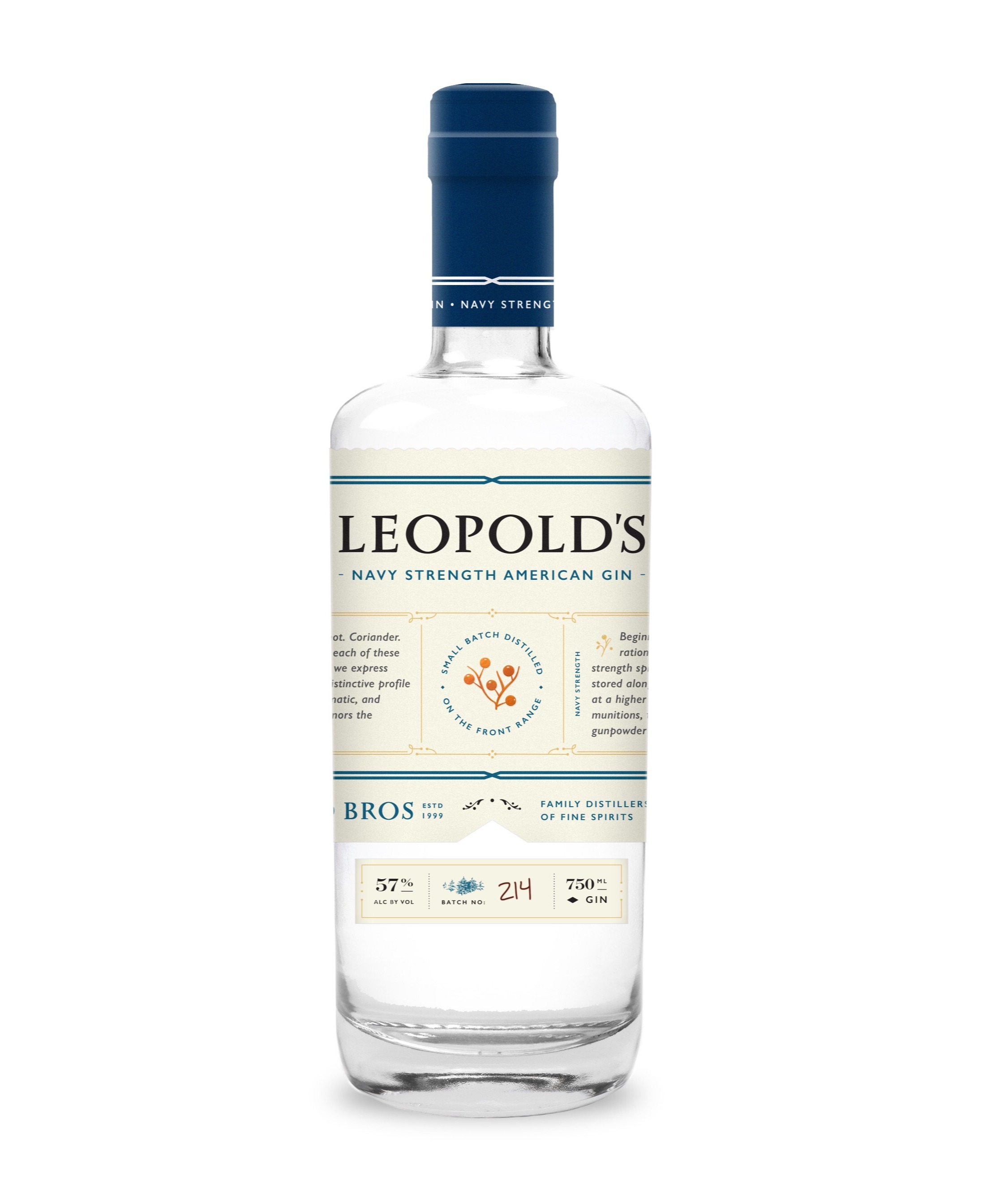 Leopold's Navy Strength American Gin