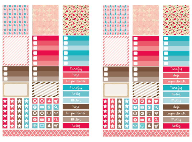 Adesivos para Planner #4