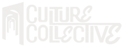 Logo of the company image of five gates and the words Culture Collective