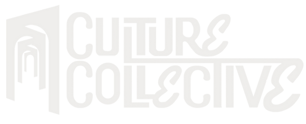 Logo of the company image of five gates and the words Culture Collective