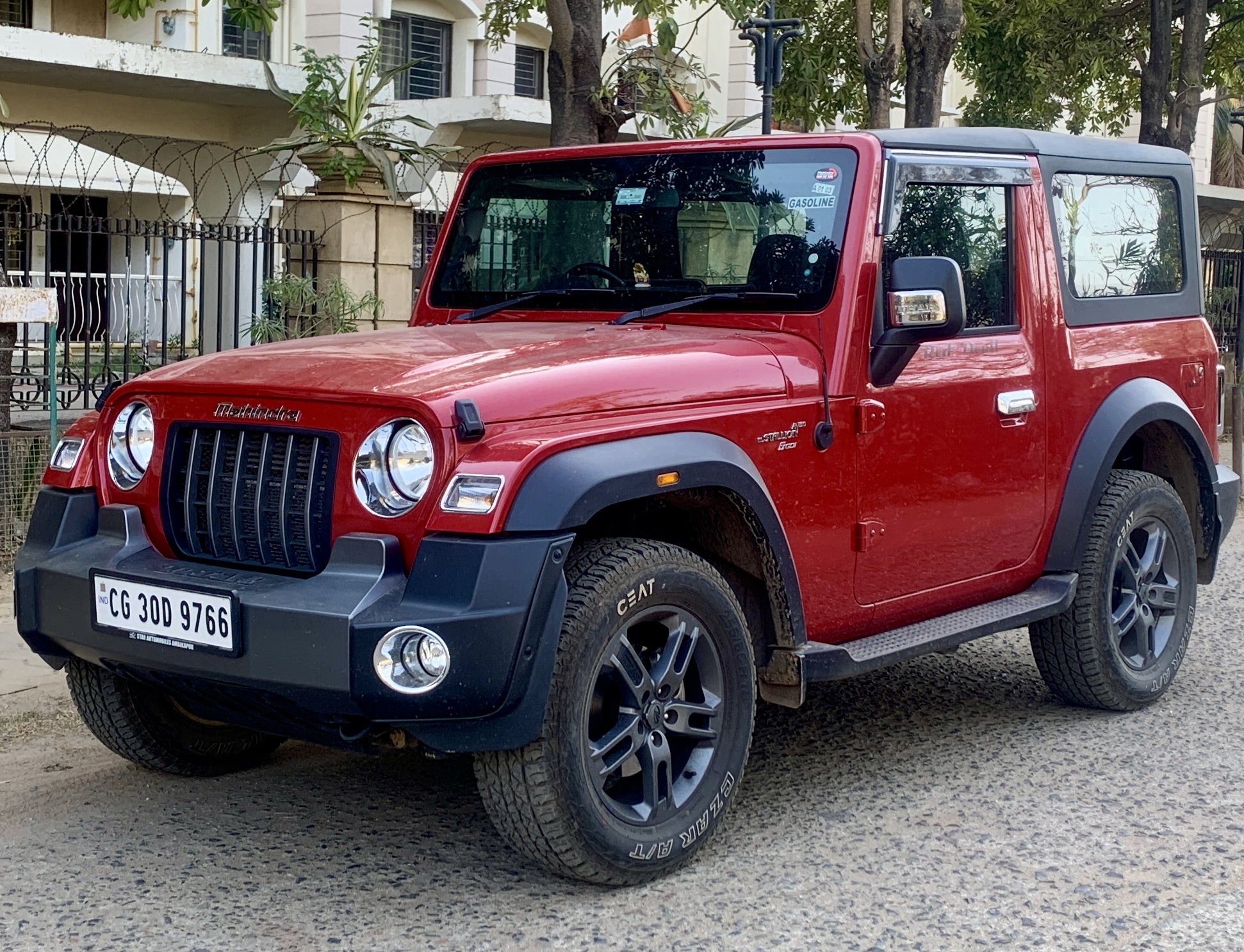 Mahindra Thar on rent in Indore