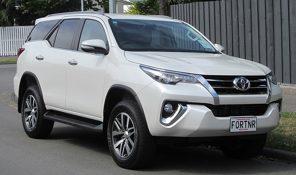 Toyota Fortuner luxury self drive rental Indore