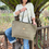 Miniature : Sac Kabas en toile militaire