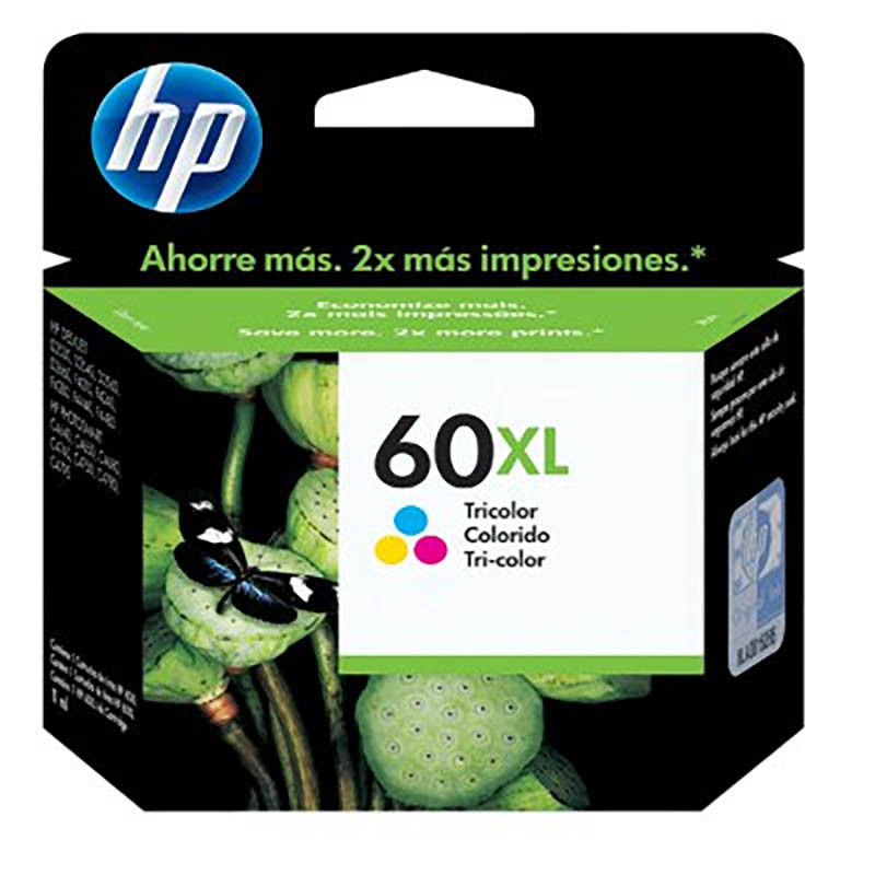 Cartucho de tinta Hp Cc644wl - tricolor 60xl