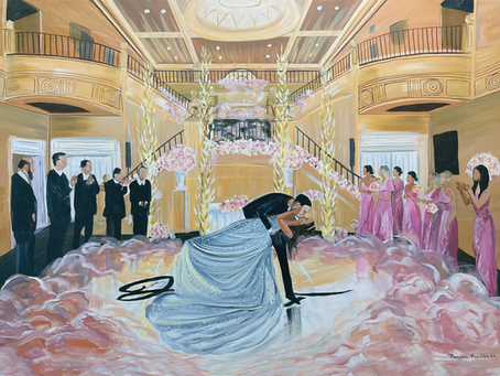 Preserving Your Live Wedding Painting: Essential Aftercare Tips