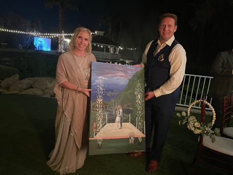 The Perfect Gift: Gifting a Live Wedding Painter to Your Loved Ones
