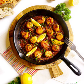 西班牙風味帶子|20分鐘做到的異國風味 - Spanish Saffron Scallops