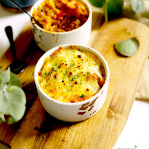 【意式蟹肉焗薯】薯仔這樣煮好吃到流淚 - Crab Meat Baked Potatoes in Italian Style