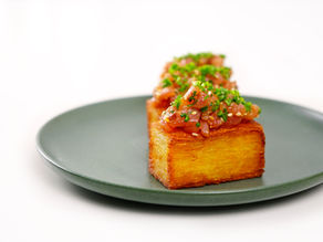 Potato Pave with Spicy Tuna - The Most Delicious Potato Recipe You Can't Miss!