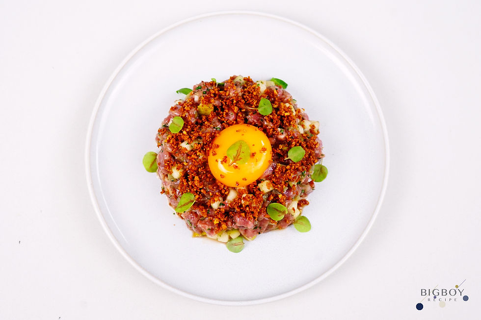 牛肉他他 Beef Tartare