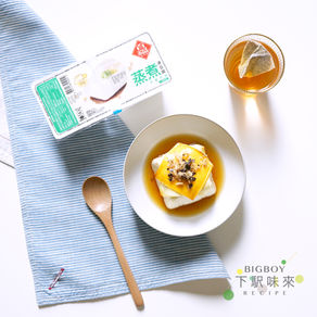 海苔肉鬆芝士豆腐|健康宵夜食譜 - Tofu with Cheese & Seaweed Pork Floss