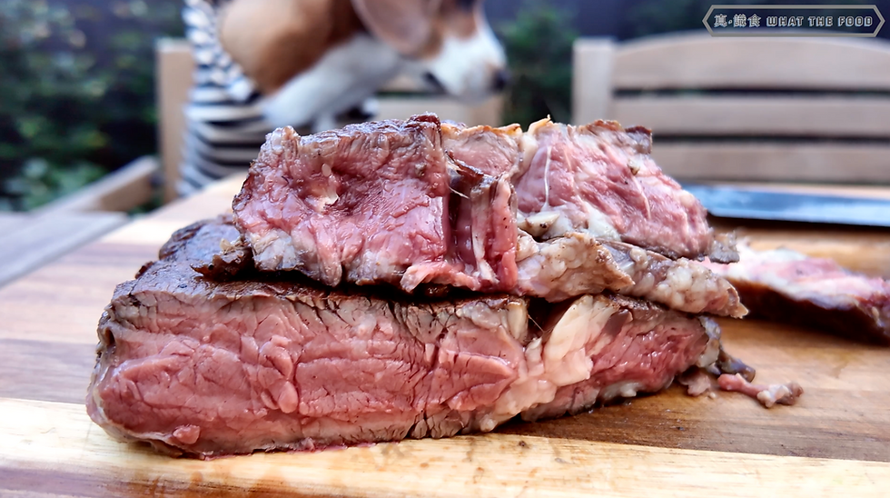 炭燒牛扒的精髓在於火候與時機。