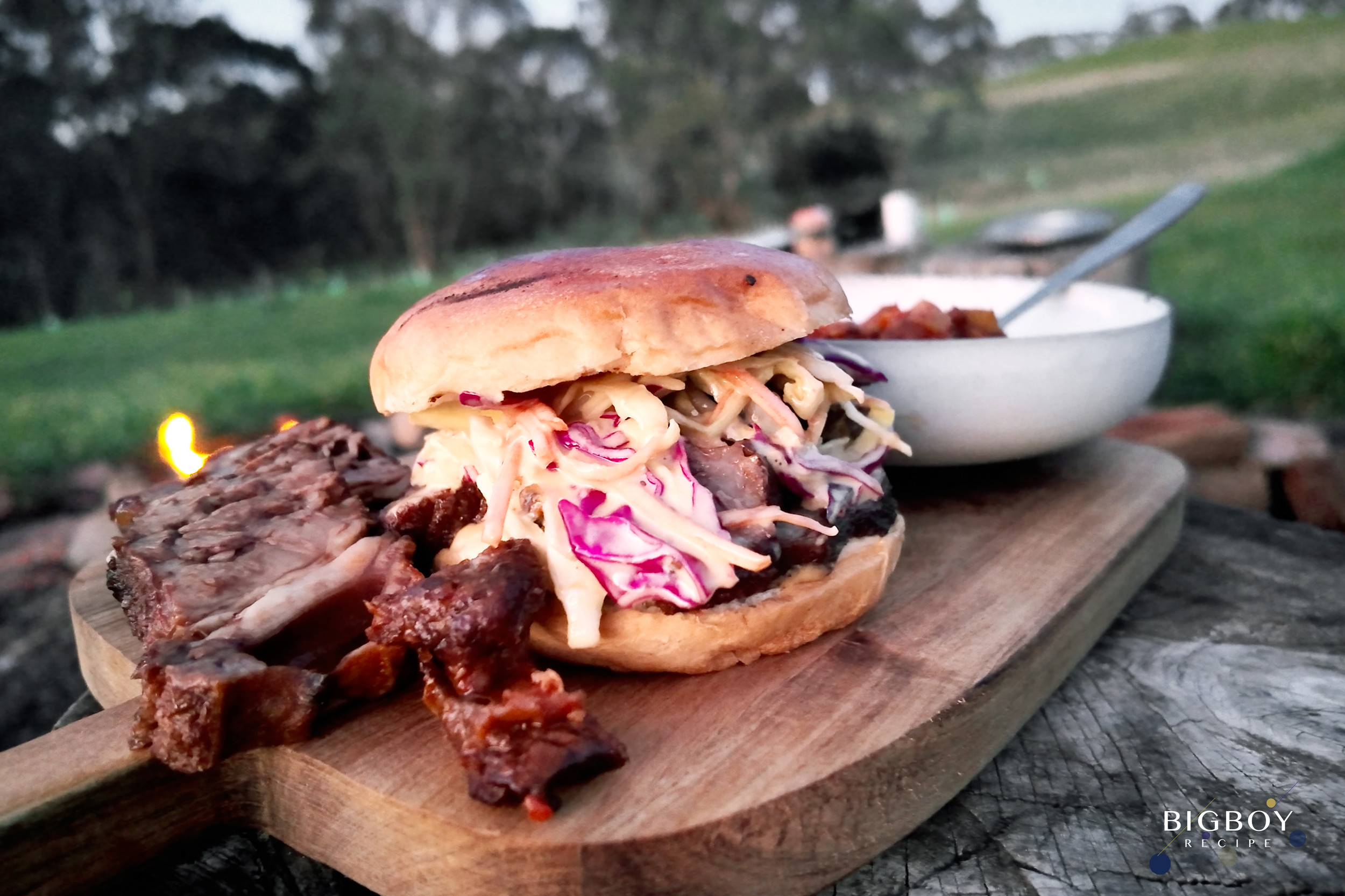 Making the Best Mayonnaise in the Nature for our Beef Ribs Burger