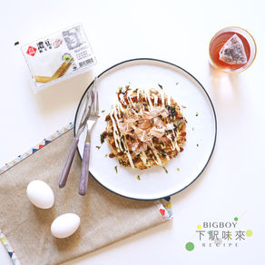 豆腐大阪燒 Tofu Okonomiyaki - 零負擔的低澱粉快感