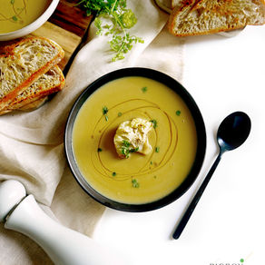【香濃椰菜花湯】烤焗會令湯更甜口?- Roasted Creamy Cauliflower Soup