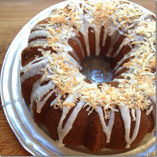 Coco-lala Rum Cake ($50)