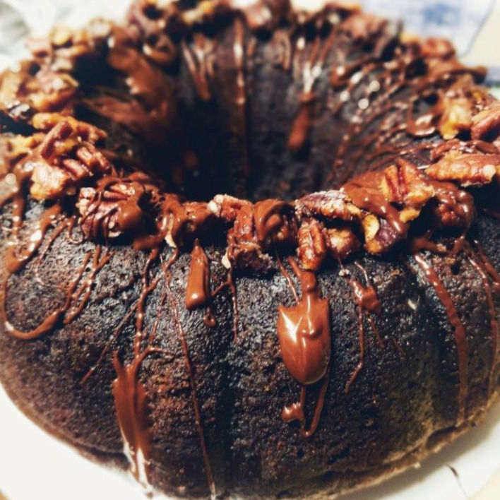 Decadent Chocolate Rum Cake ($55)