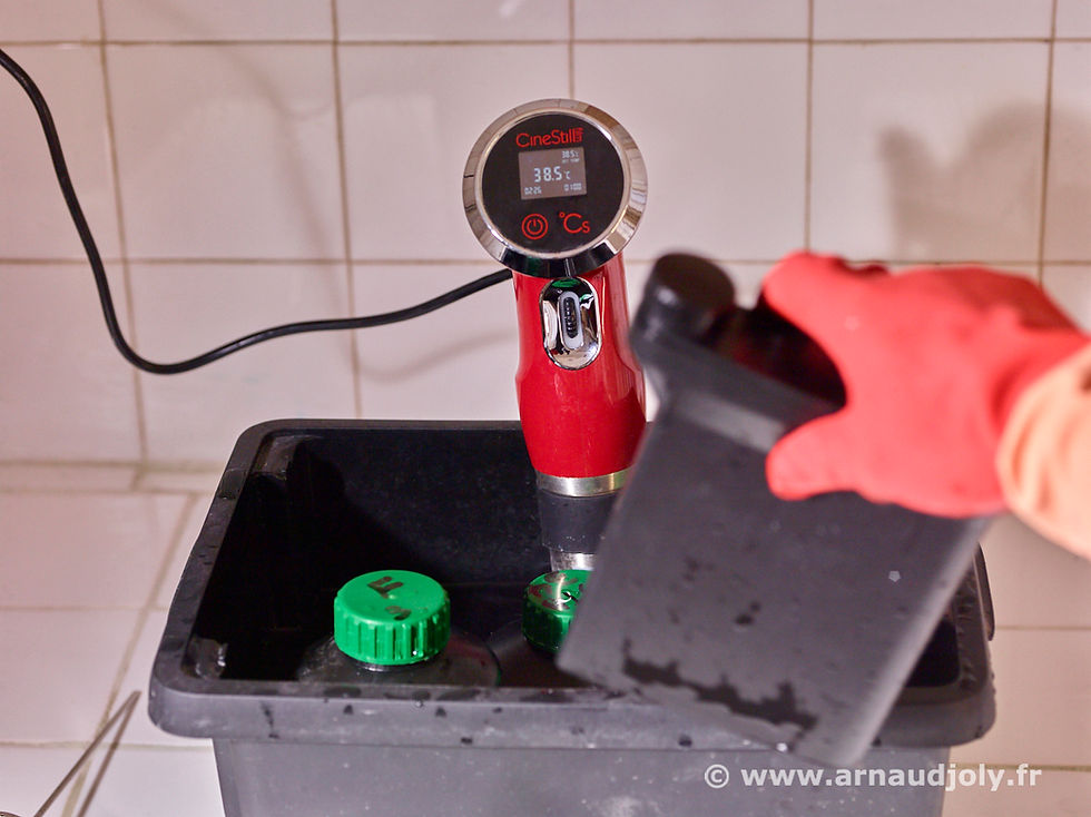 Agitation de la cuve STEARMAN PRESS SP-445 CUVE DE DÉVELOPPEMENT POUR FILM 4X5 (X4)