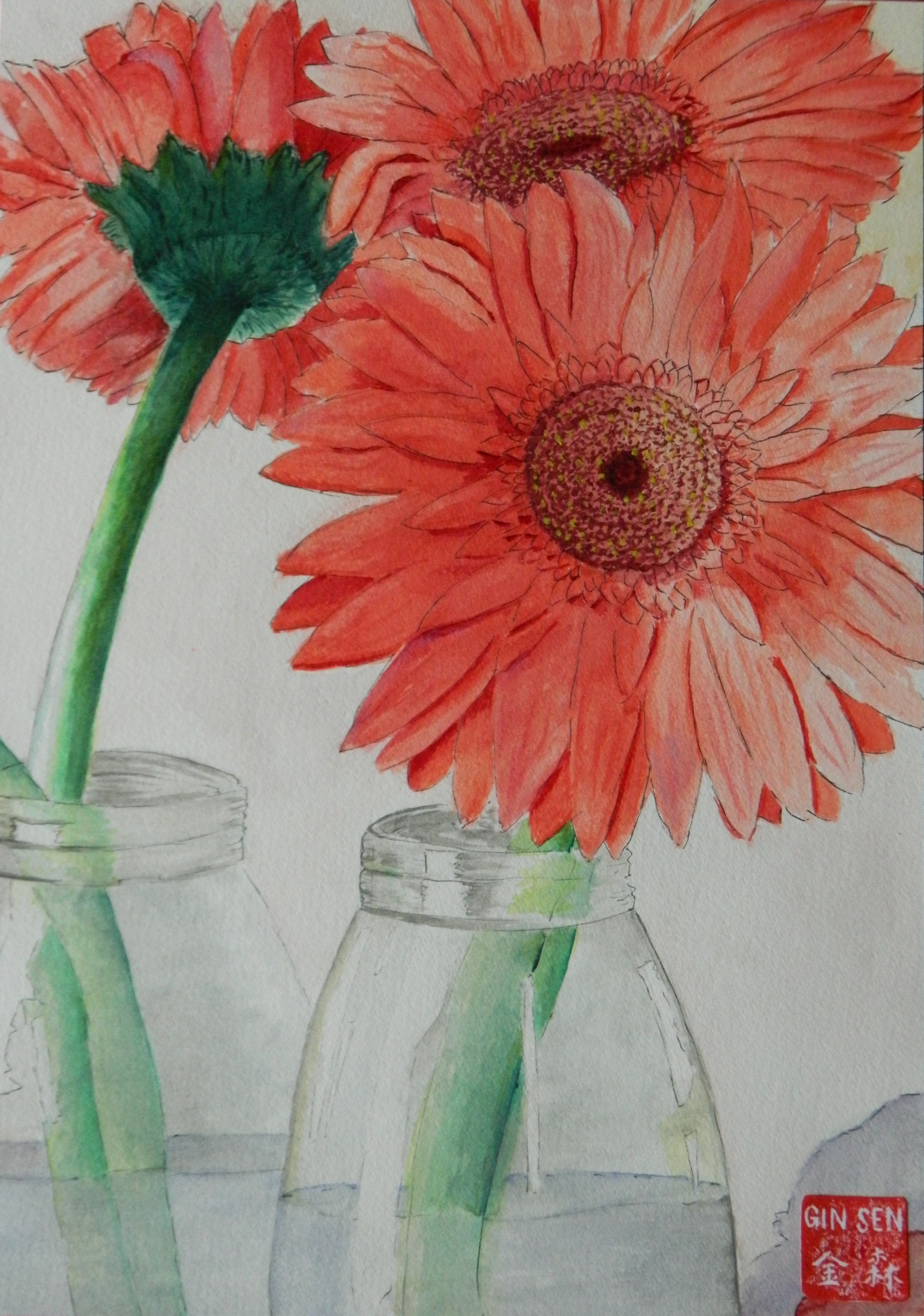 Gerberas, 2015