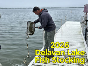 2026 Delavan Lake Fish Stocking