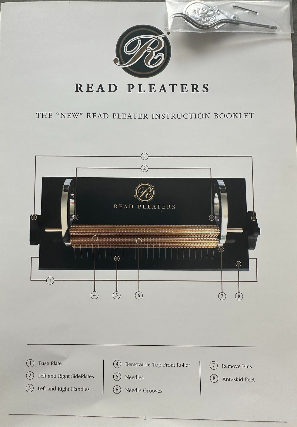 Thumbnail: Cover of instruction booklet
