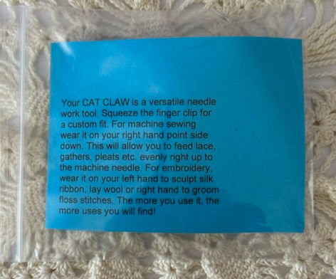 Thumbnail: The CAT CLAW - A versatile needle work tool