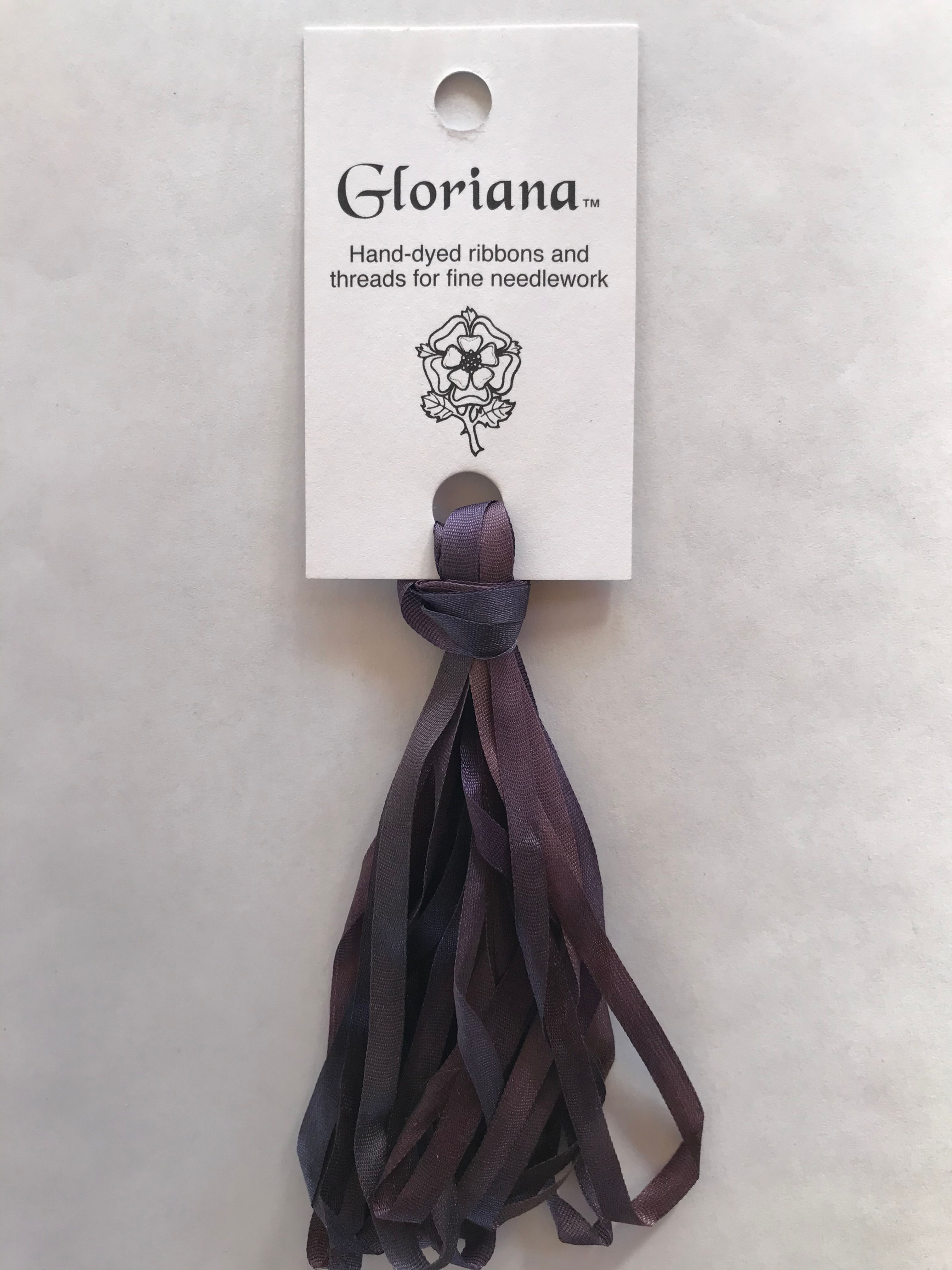 4mm Gloriana Silk Ribbon #153 Olallieberry